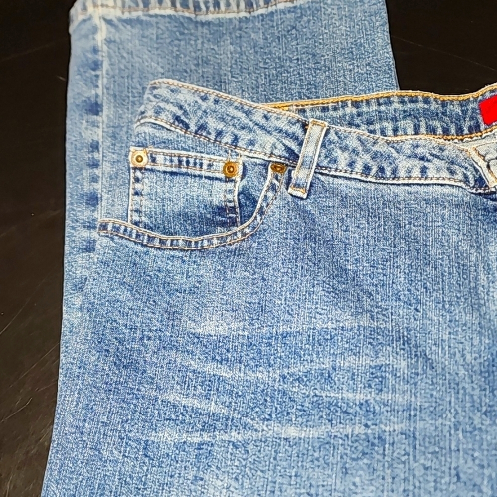 Mossimo Supply Co Blue Ankle/Cropped Jeans Classic Denim Sz 15 - Picture 4 of 6
